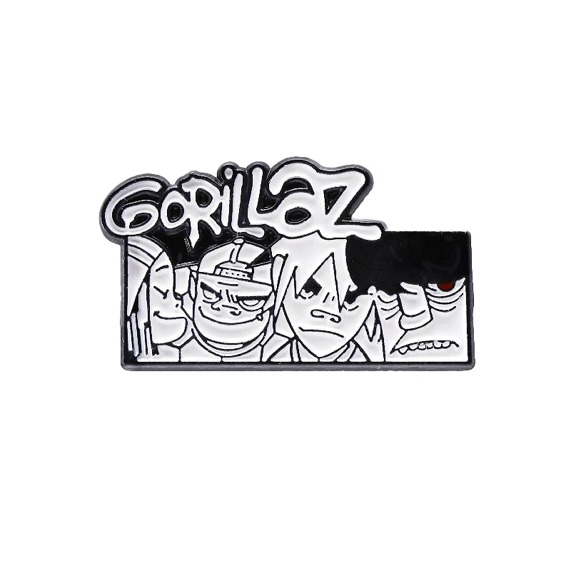 Horror Enamel Pin – Killer Movie & Anime Brooch
