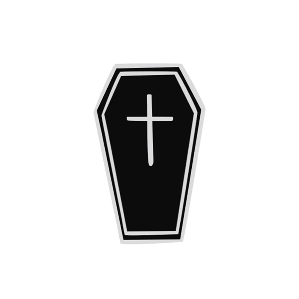 Witchy Enamel Pins – Cat, Hat & Moon Badge