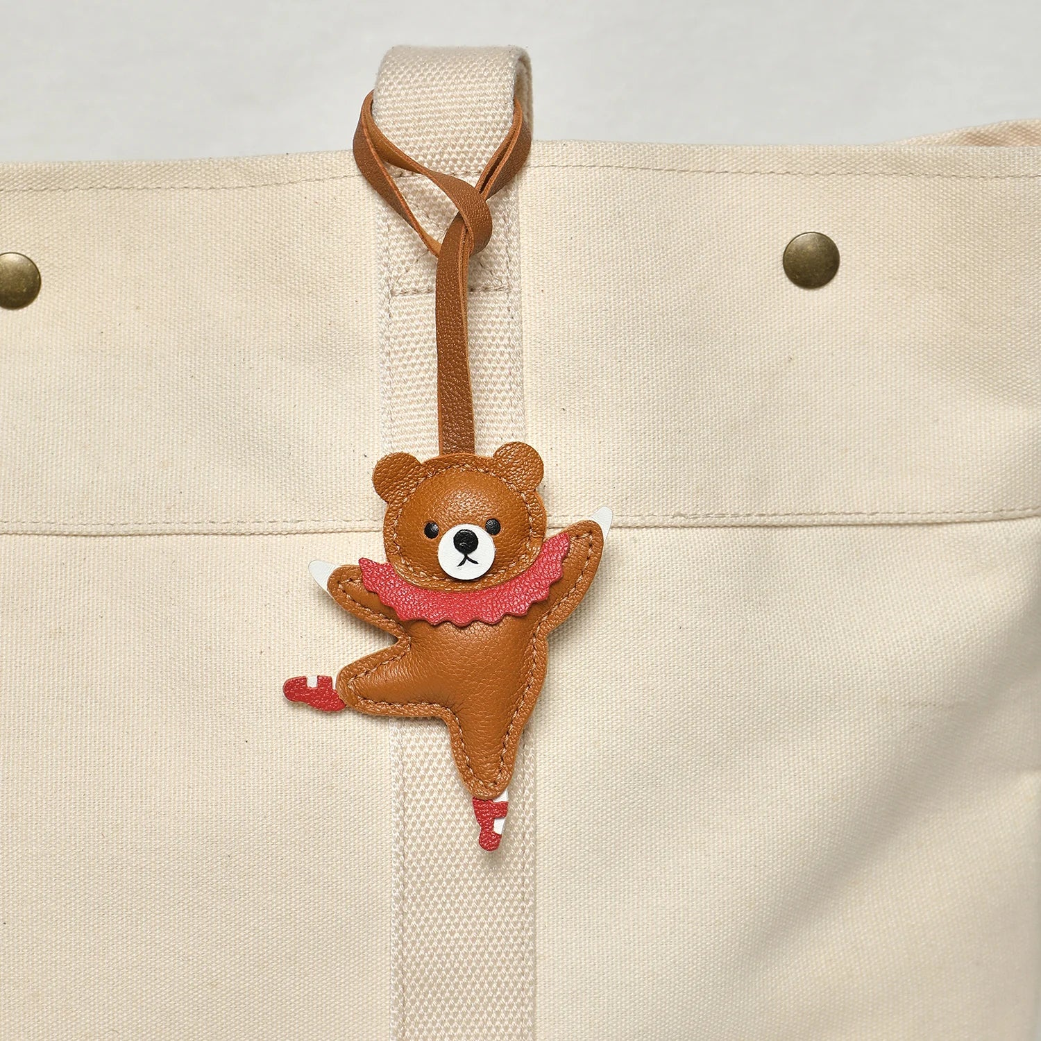 Leather Scarecrow Pendant – Bag & Car Charm