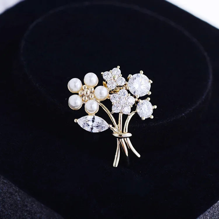 Floral & Ribbon Brooch Collection