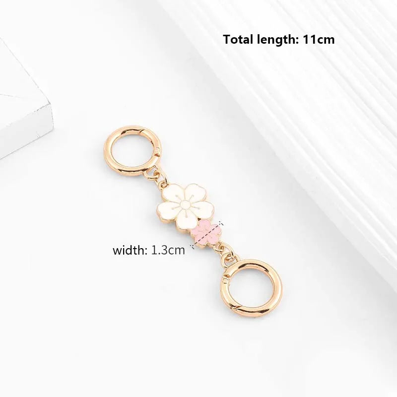 Pink Shoulder Bag Extension Chain