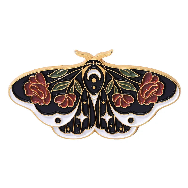 Colorful Butterfly & Dragonfly Badge