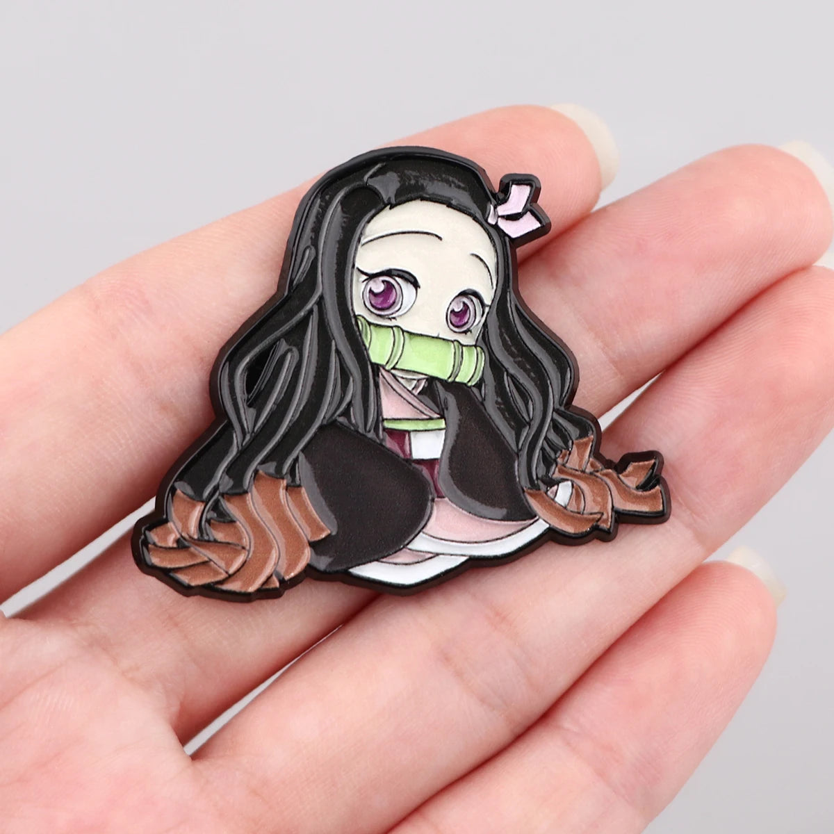 demon slayer brooches