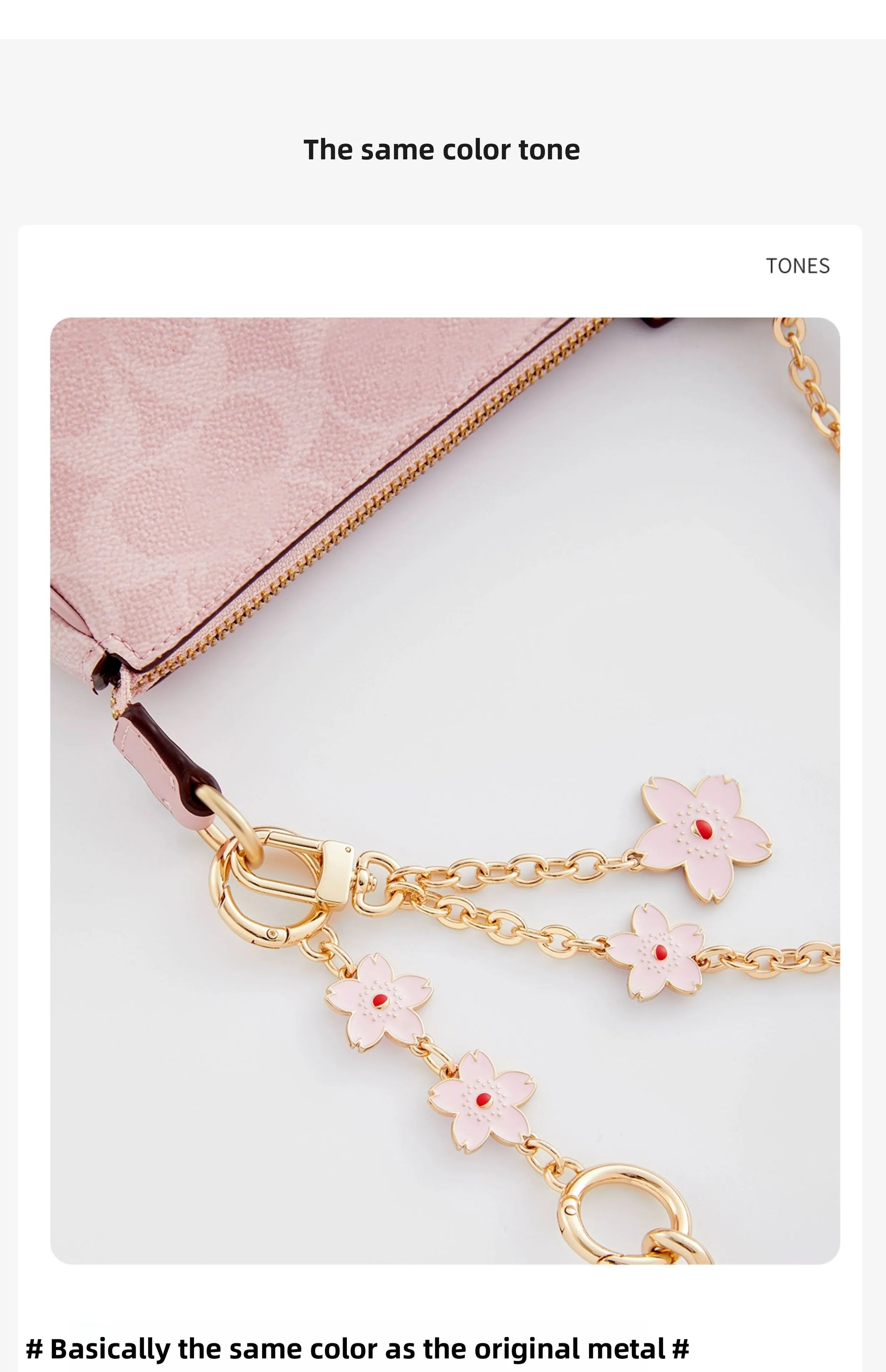Sakura Bag Extension Chain – Durable & Elegant