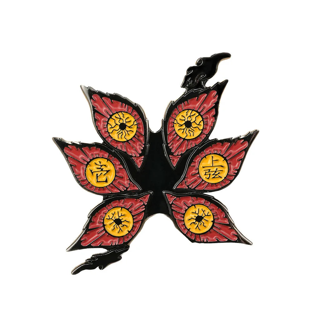 Kokushibo Eyes Enamel Pin – Demon Slayer Inspired
