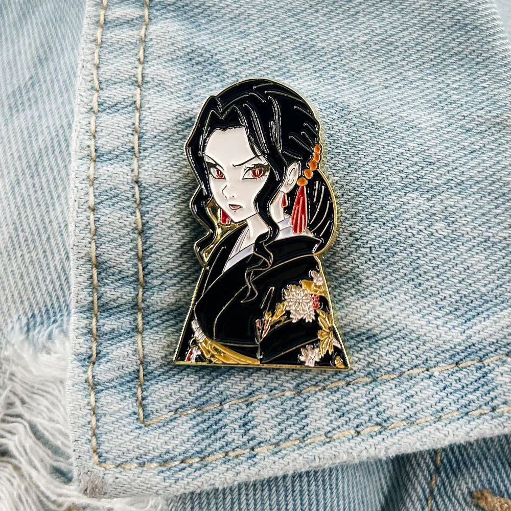 Muzan Kibutsuji Enamel Pin (demon slayer)