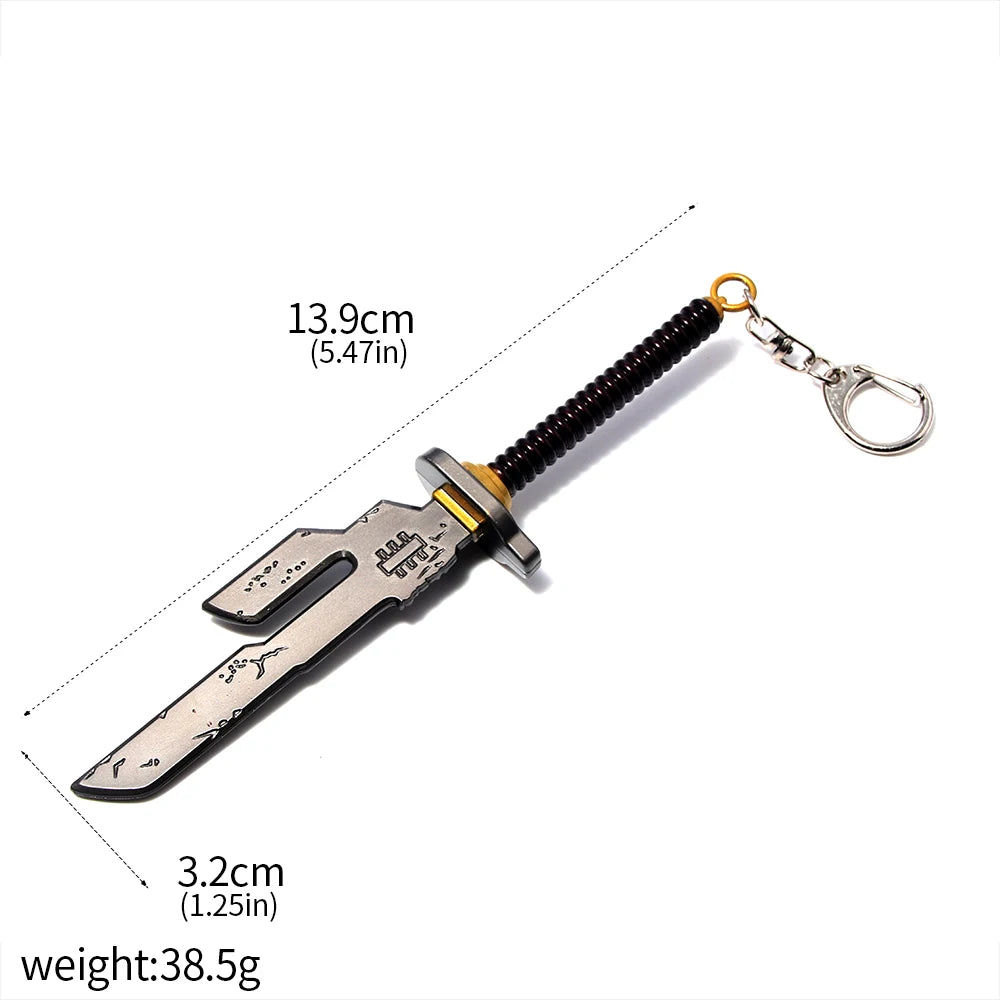 Jujutsu Kaisen Keyring – Nanami, Fushiguro & Toji Weapon Model Pendant