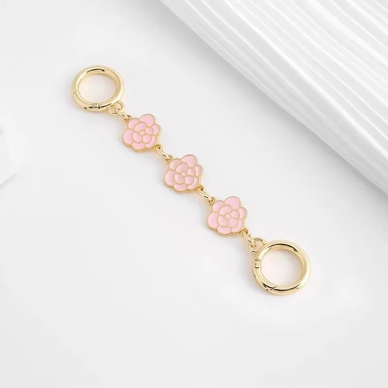 Pink Shoulder Bag Extension Chain