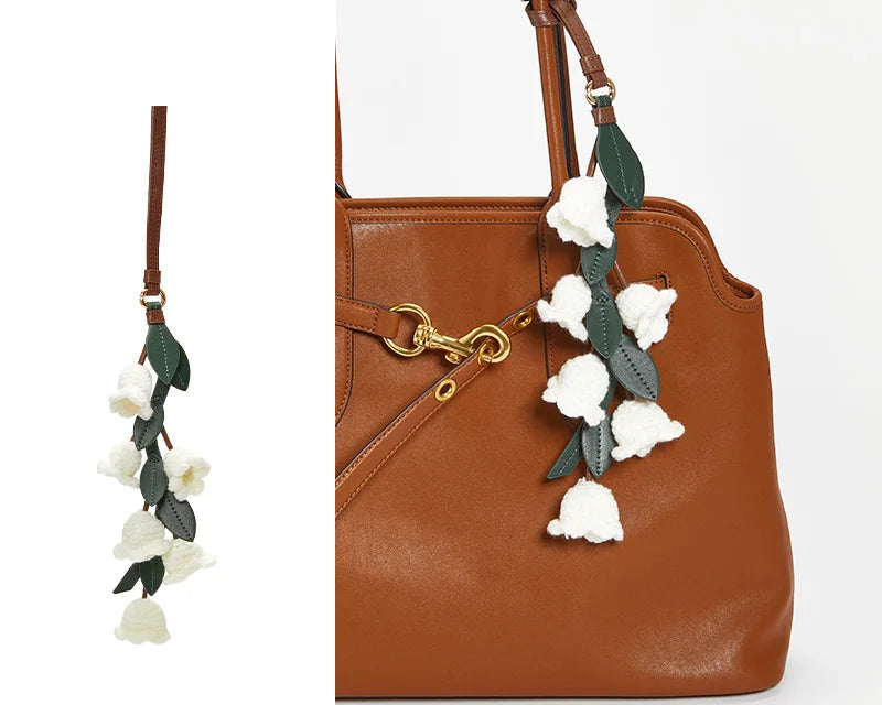 Lily of the Valley Bag Pendant