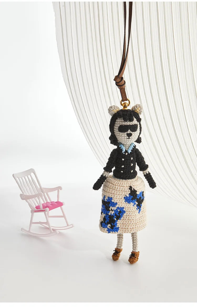 Knit Doll Pendant – Adorable Bag Accessory