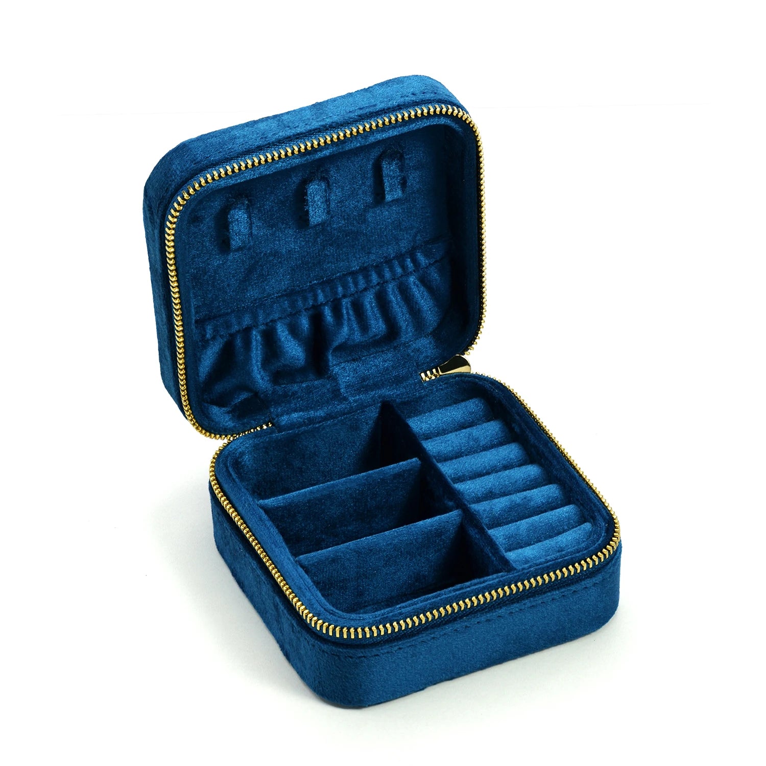 Vintage Velvet Jewelry Box