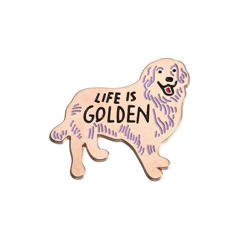 Kawaii Animal Brooch – Cute Enamel Pin Series