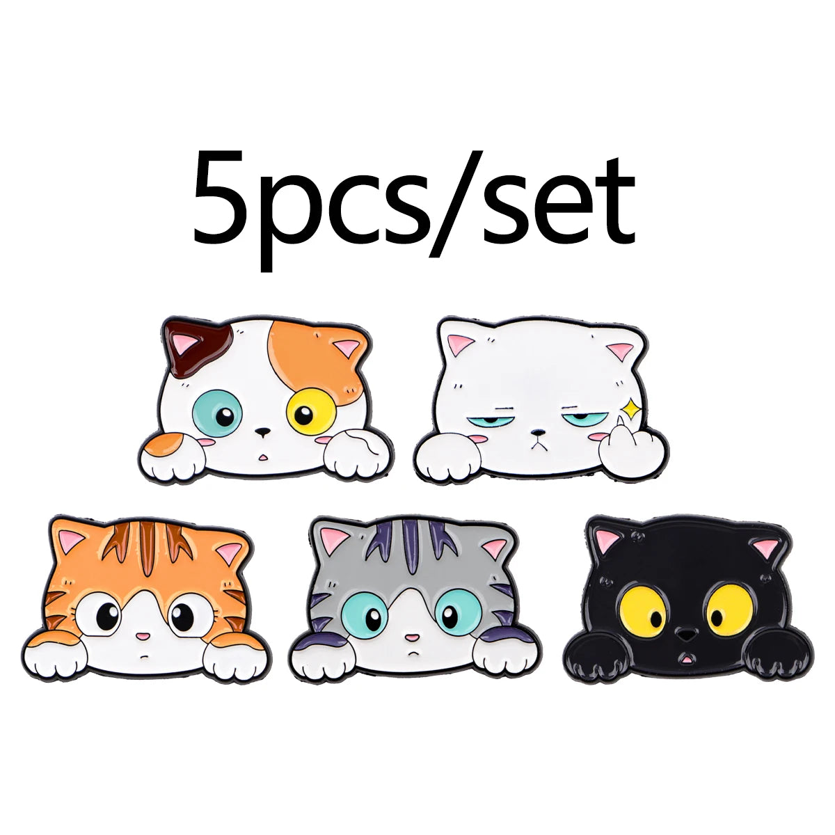 Cat Lover Enamel Pin – Fun Gift Jewelry