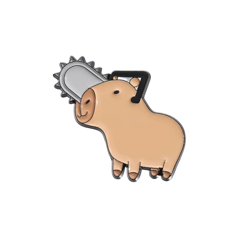 Kawaii Animal Brooch – Cute Enamel Pin Series