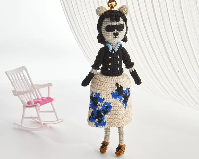 Knit Doll Pendant – Adorable Bag Accessory