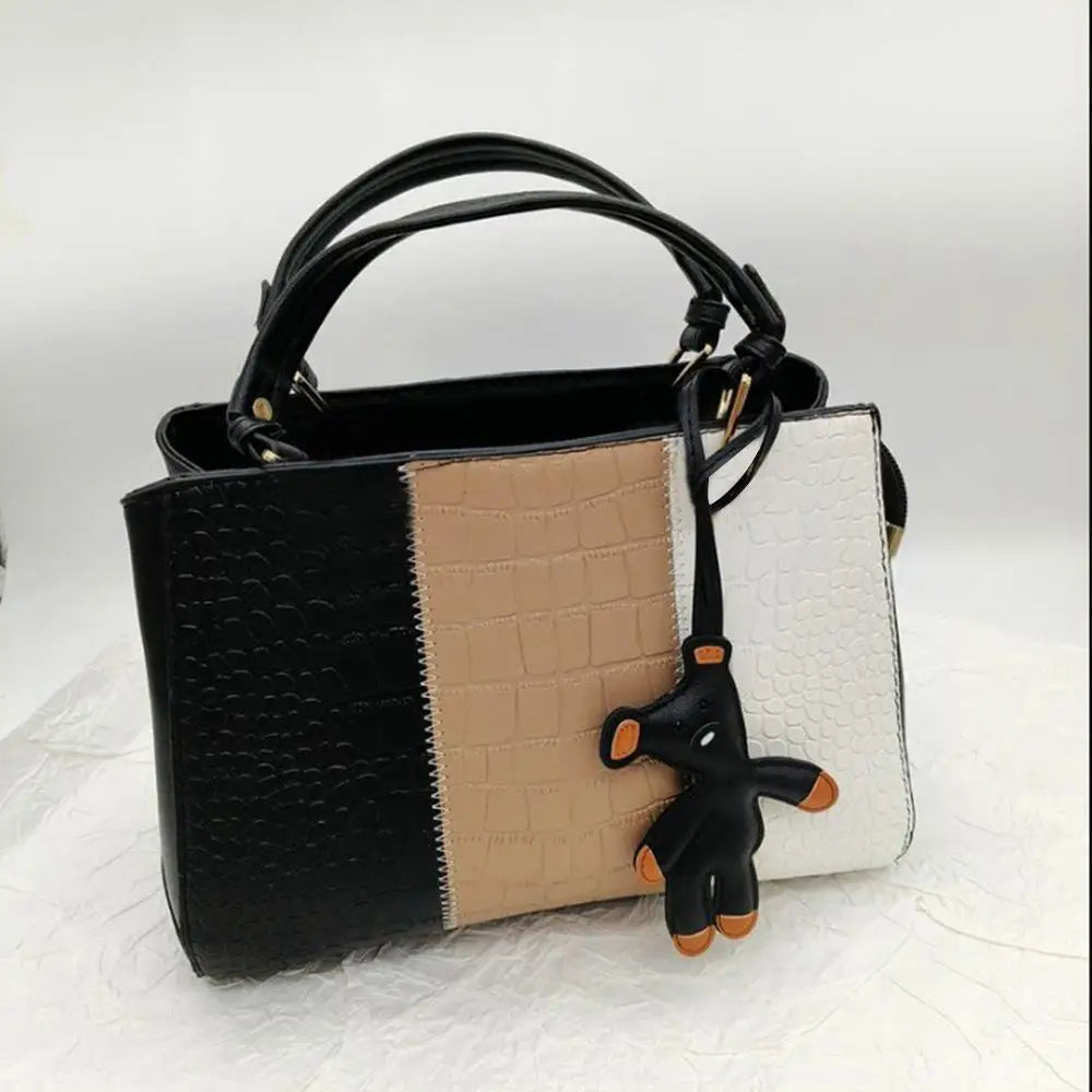 Korean Style Bear Charm – Unisex Bag Accessory