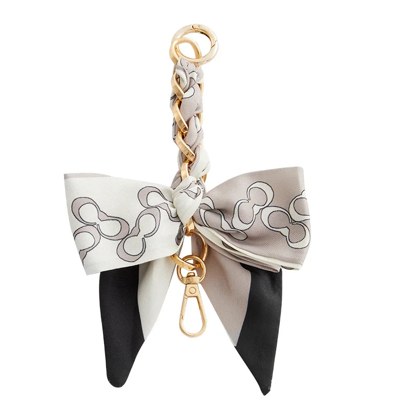 Bow Scarf Bag Extension Chain