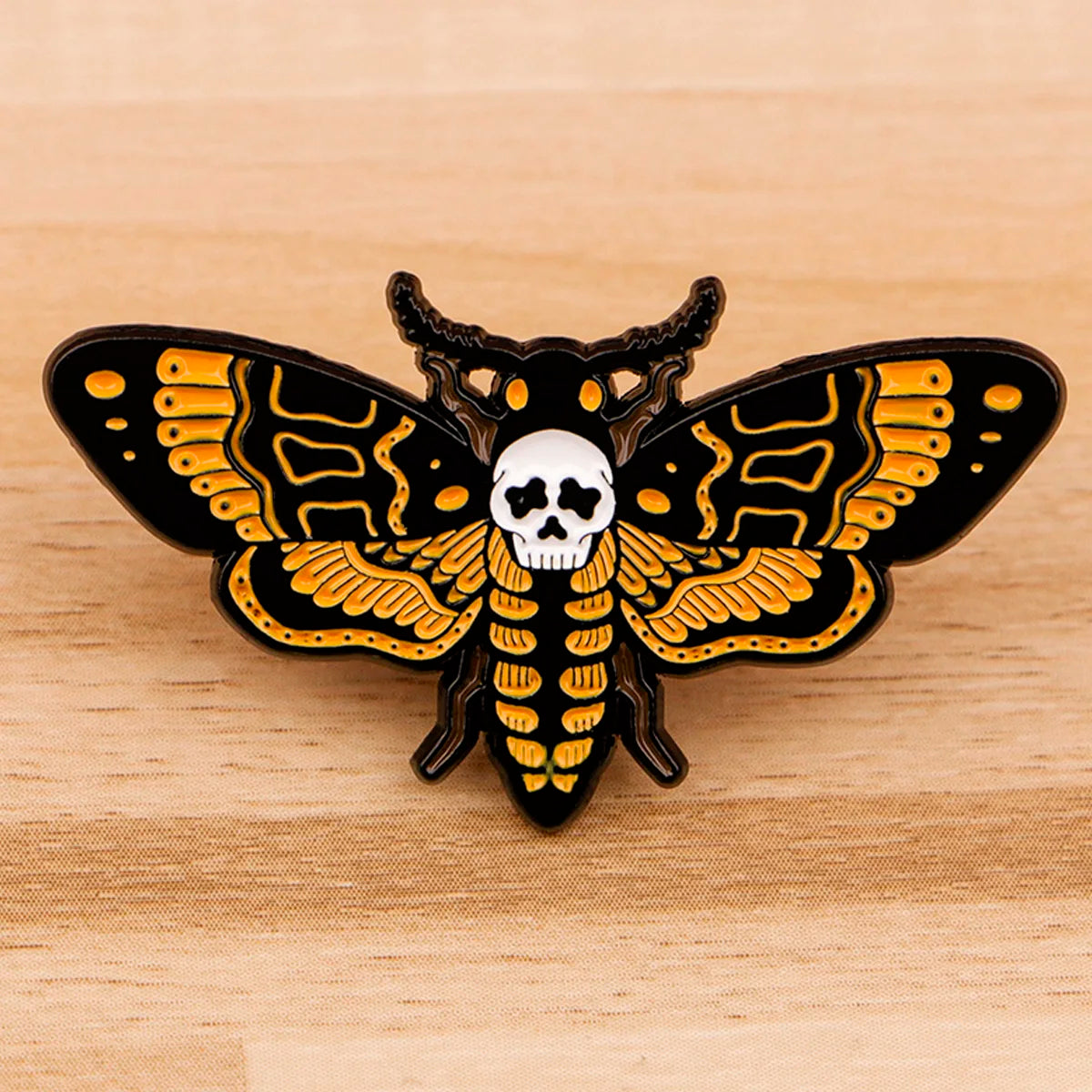 Halloween Moth Badge