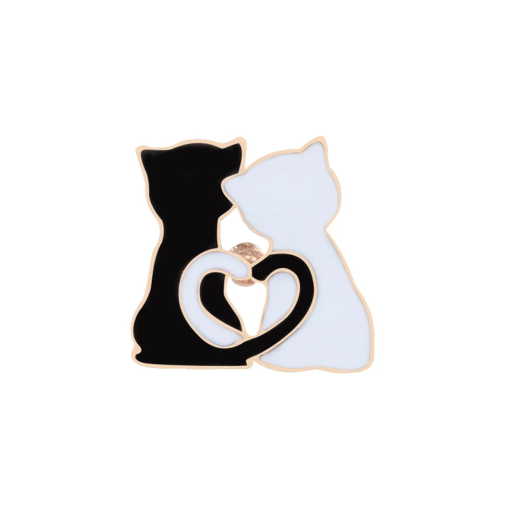 Cat Lover Collection – Cute Enamel Brooches