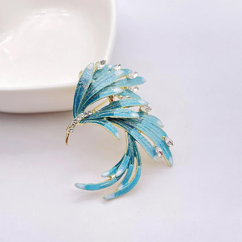 Flying Bird Brooch Pin