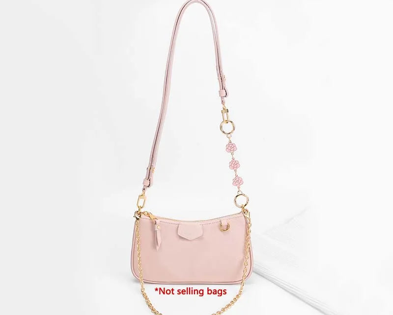 Pink Shoulder Bag Extension Chain