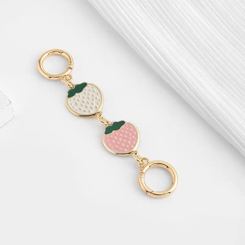 Pink Shoulder Bag Extension Chain