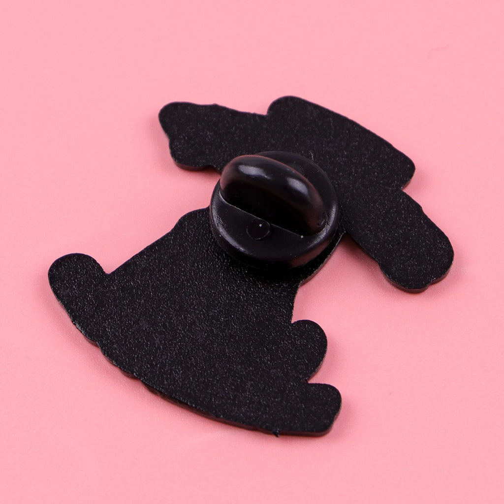 Cute Cat Quote Enamel Pin – Funny Lapel Brooch Badge for Clothes, Backpack & Hat