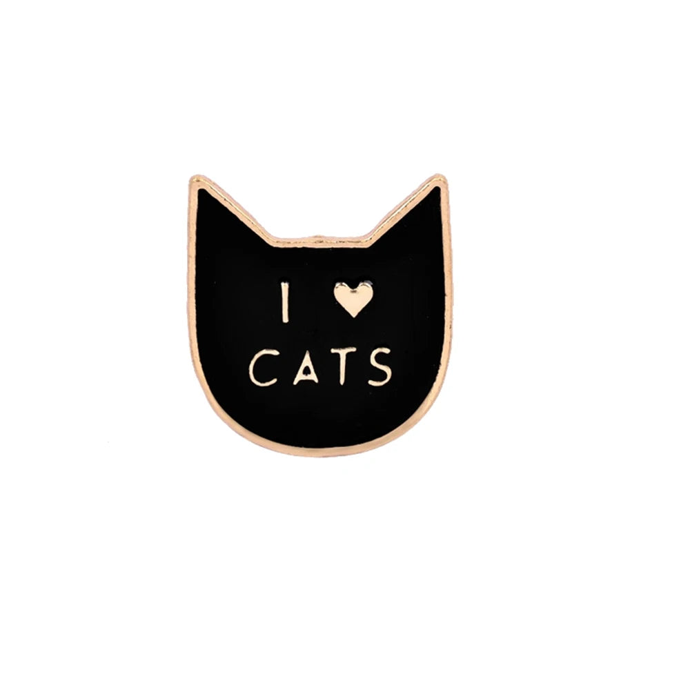 Cat Lover Collection – Cute Enamel Brooches