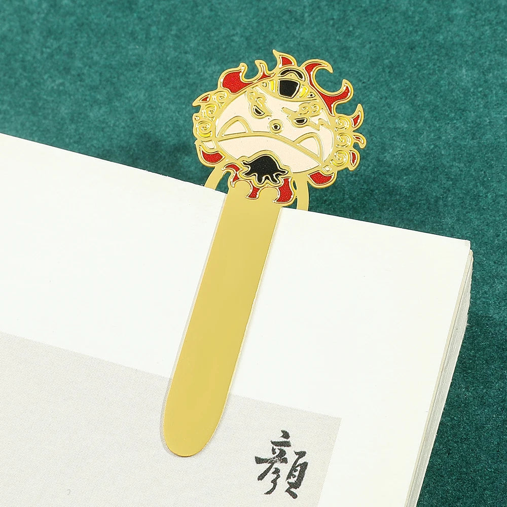 One Piece Metal Bookmarks – Anime Collectible Gift for Fans & Book Lovers