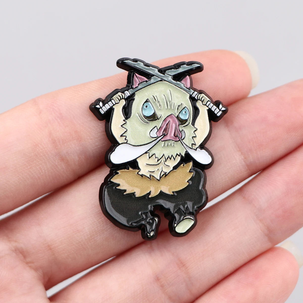 demon slayer brooches