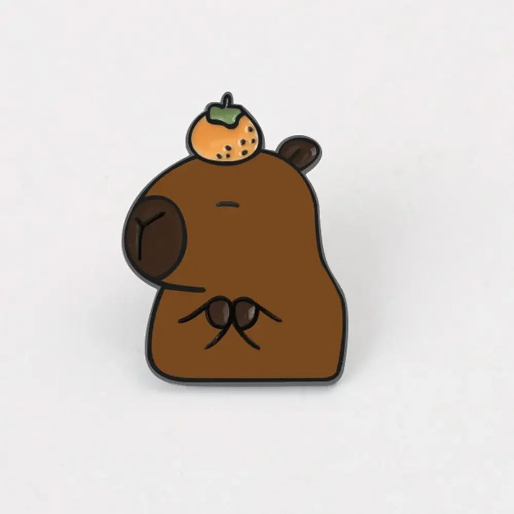 Capybara & Dolphin Brooch – Cute Bag Charm