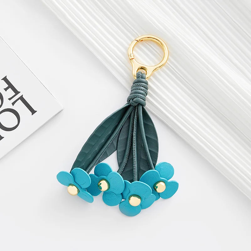 Floral Strawberry Bag Pendant for Women