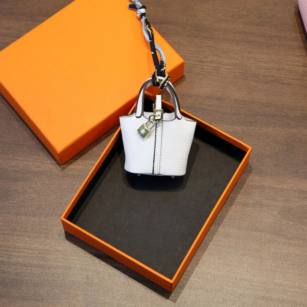 Mini Basket Leather Pouch – 2025 Lightweight Daily Bag