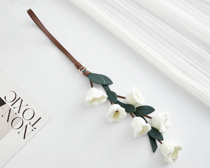 Lily of the Valley Bag Pendant