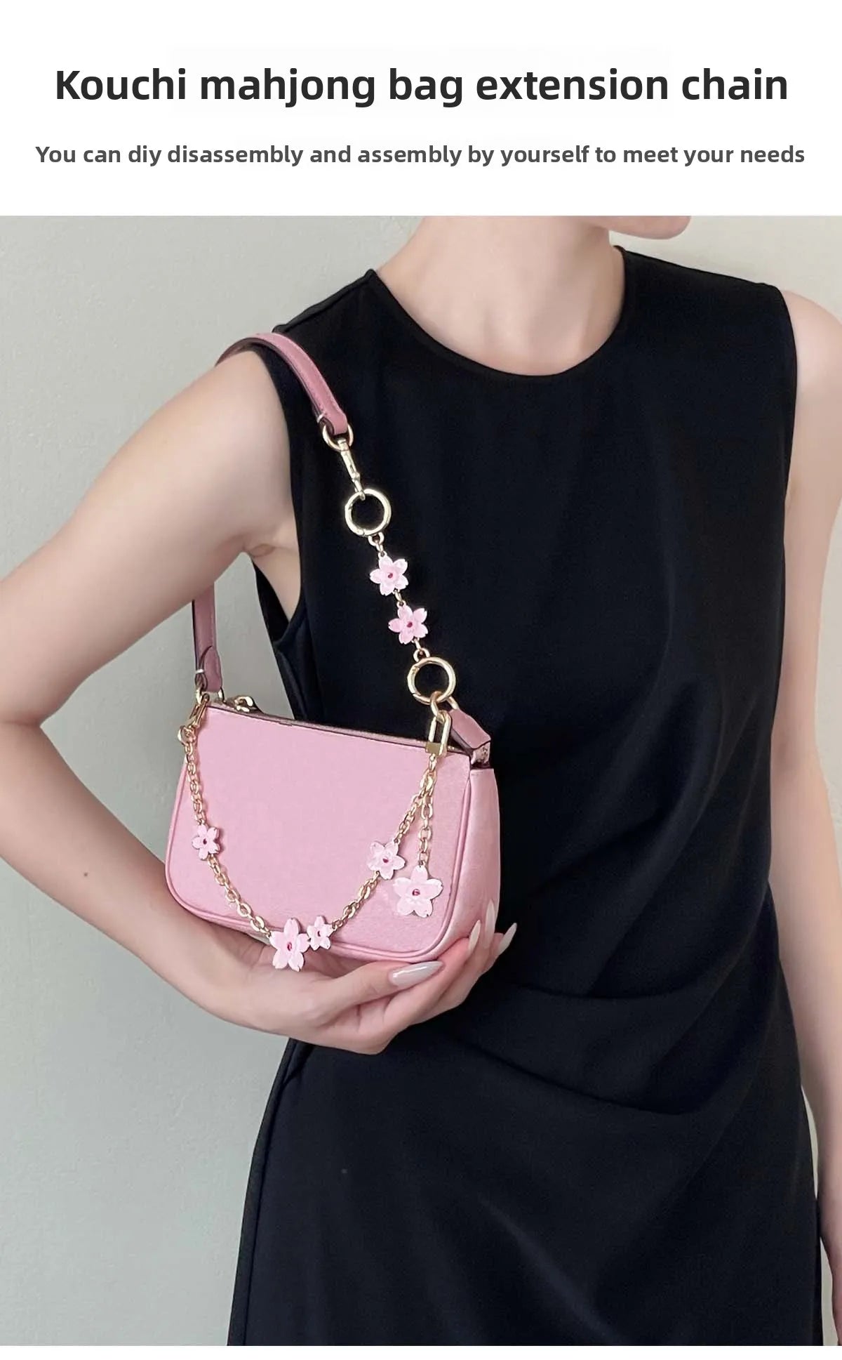 Sakura Bag Extension Chain – Durable & Elegant