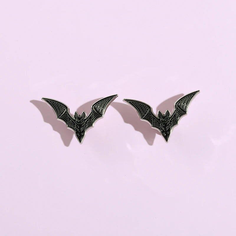 Vintage Punk Bat Brooch