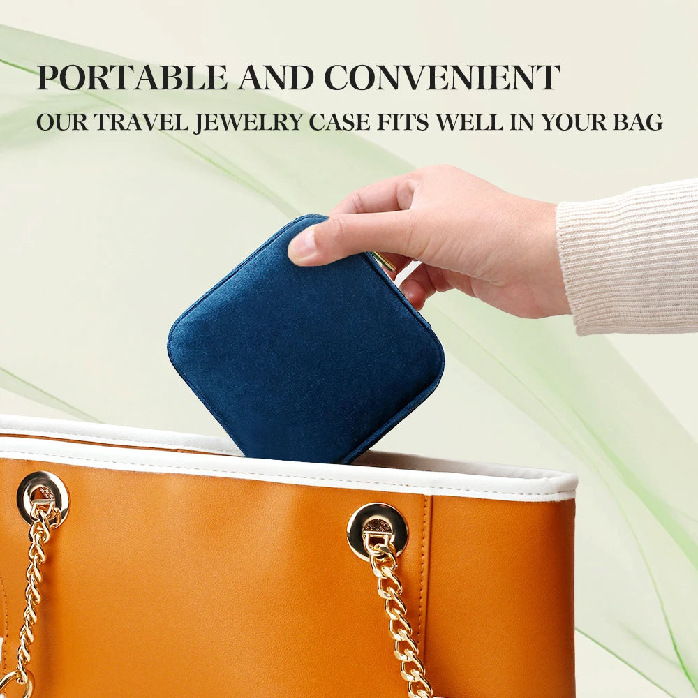 Vintage Velvet Jewelry Box