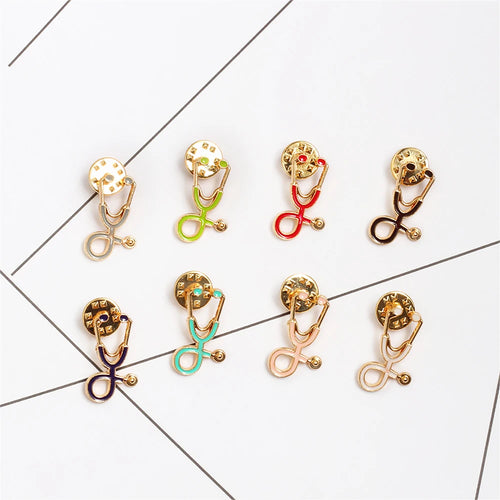 4-9pcs Cute Enamel Pin Set – Cats, Goose, Skull & Stethoscope Brooches | Fun Bag & Jacket Badges”  This way: