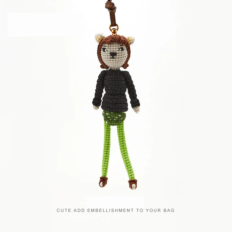 Knit Doll Pendant – Adorable Bag Accessory