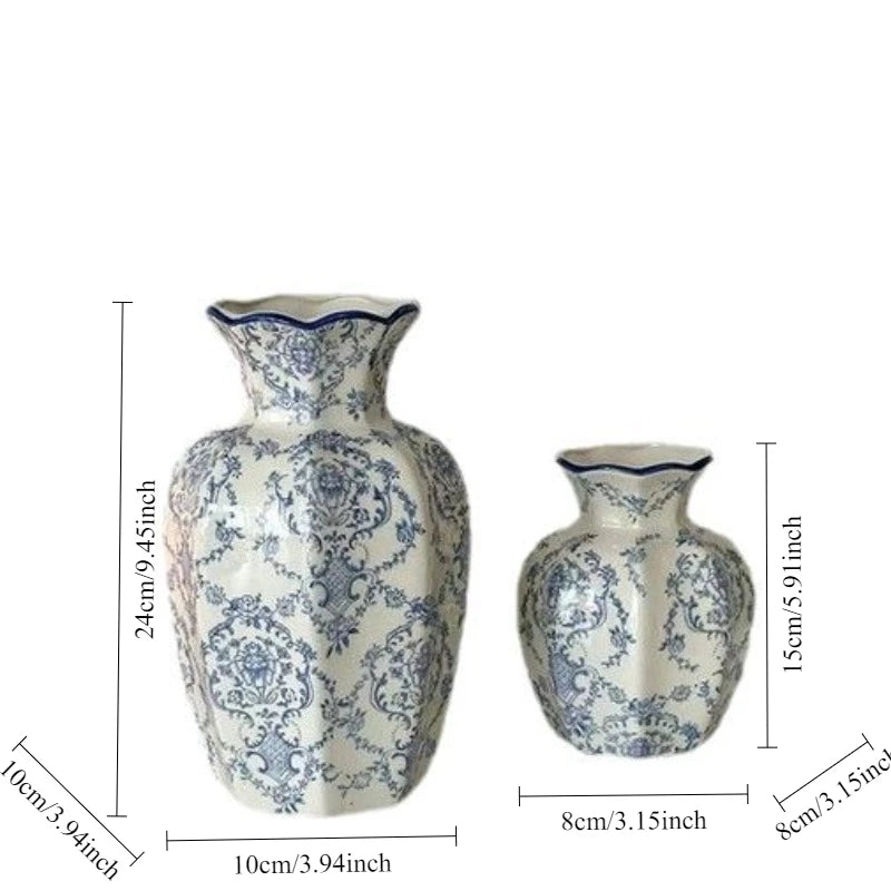 Flora Grace – Chic Ceramic Vase for Bouquets