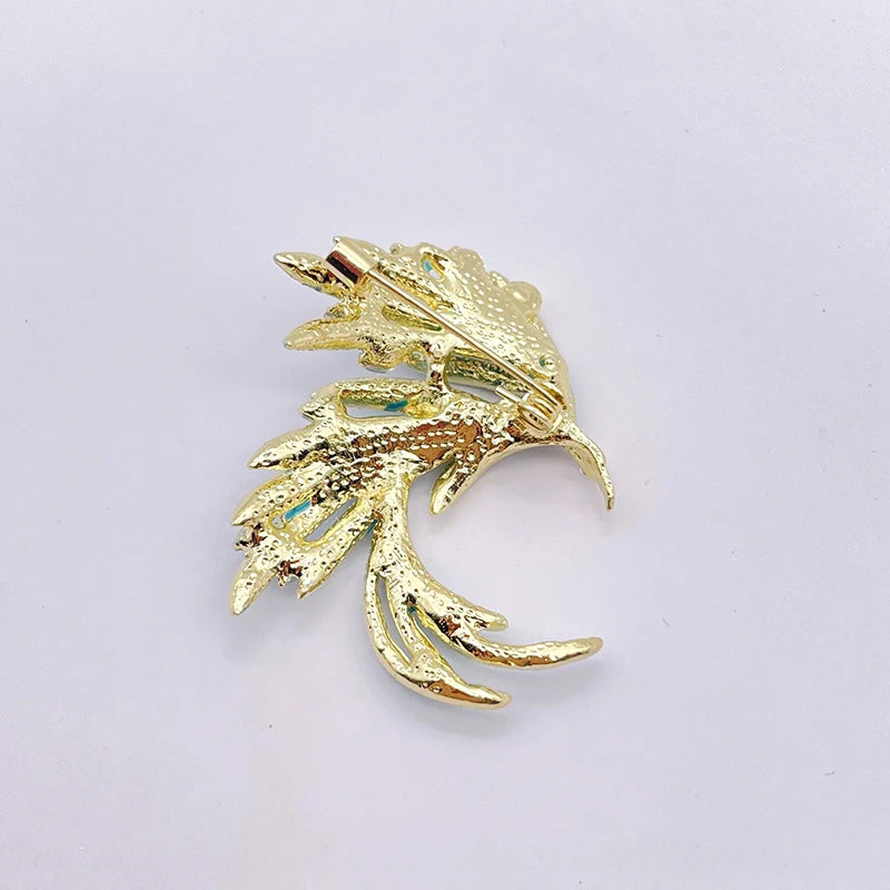 Flying Bird Brooch Pin