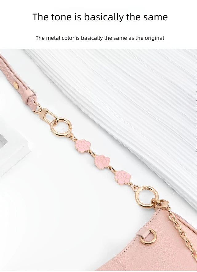 Pink Shoulder Bag Extension Chain