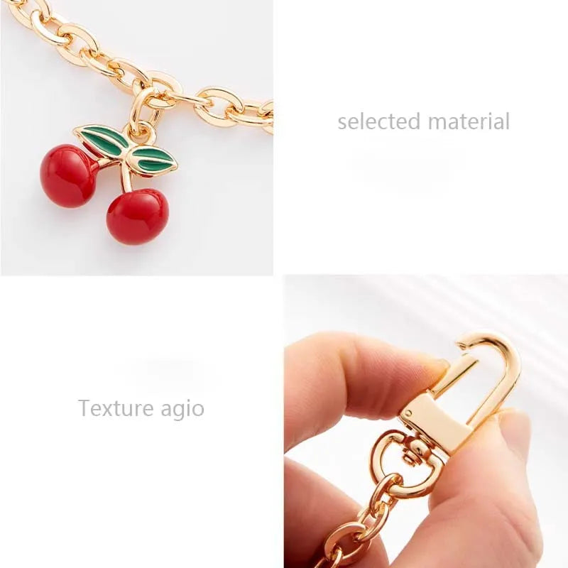 Cherry Extension Chain – Elegant Bag Accessory