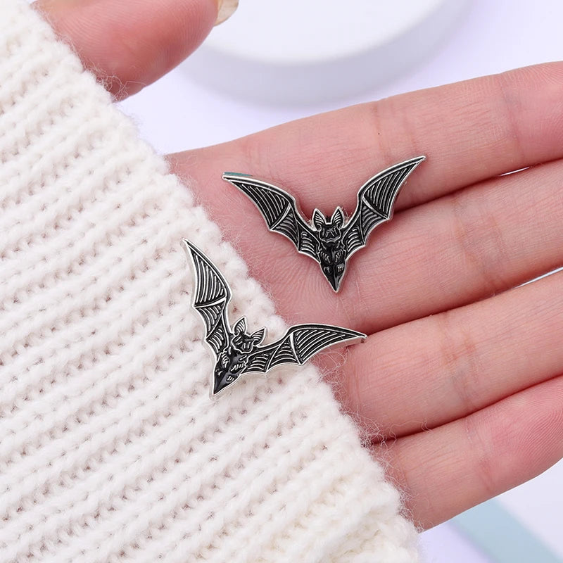 Vintage Punk Bat Brooch