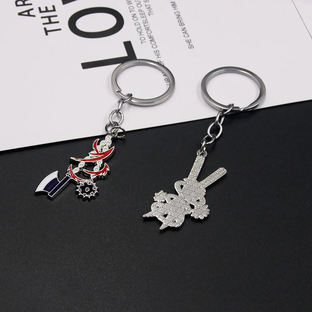 Demon Slayer Sword Keychains – Mini Japanese Katana Collection Anime Souvenir Gifts