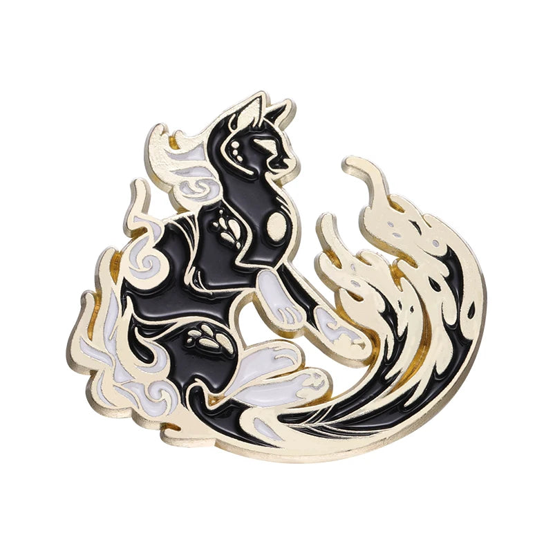 Animal Enamel Pin – Eagle, Dragon & Bird Brooch Badge