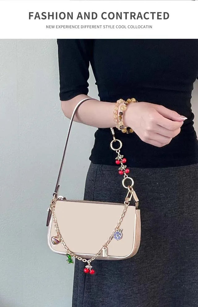 Cherry Shoulder Strap Chain – Bag Accessory