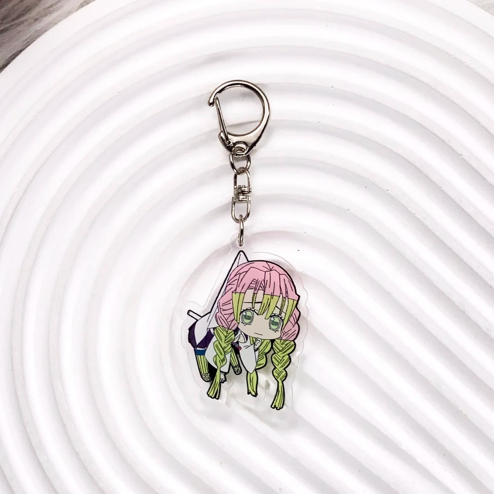 Demon Slayer Anime Keychain – Acrylic Character Bag Charm