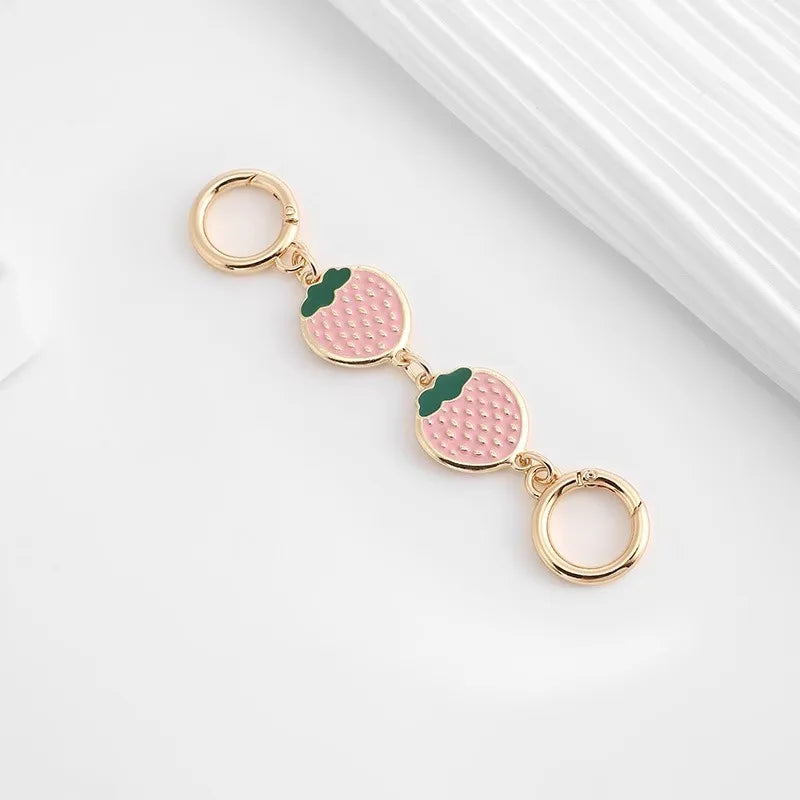 Pink Shoulder Bag Extension Chain