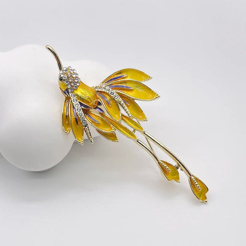 Flying Bird Brooch Pin